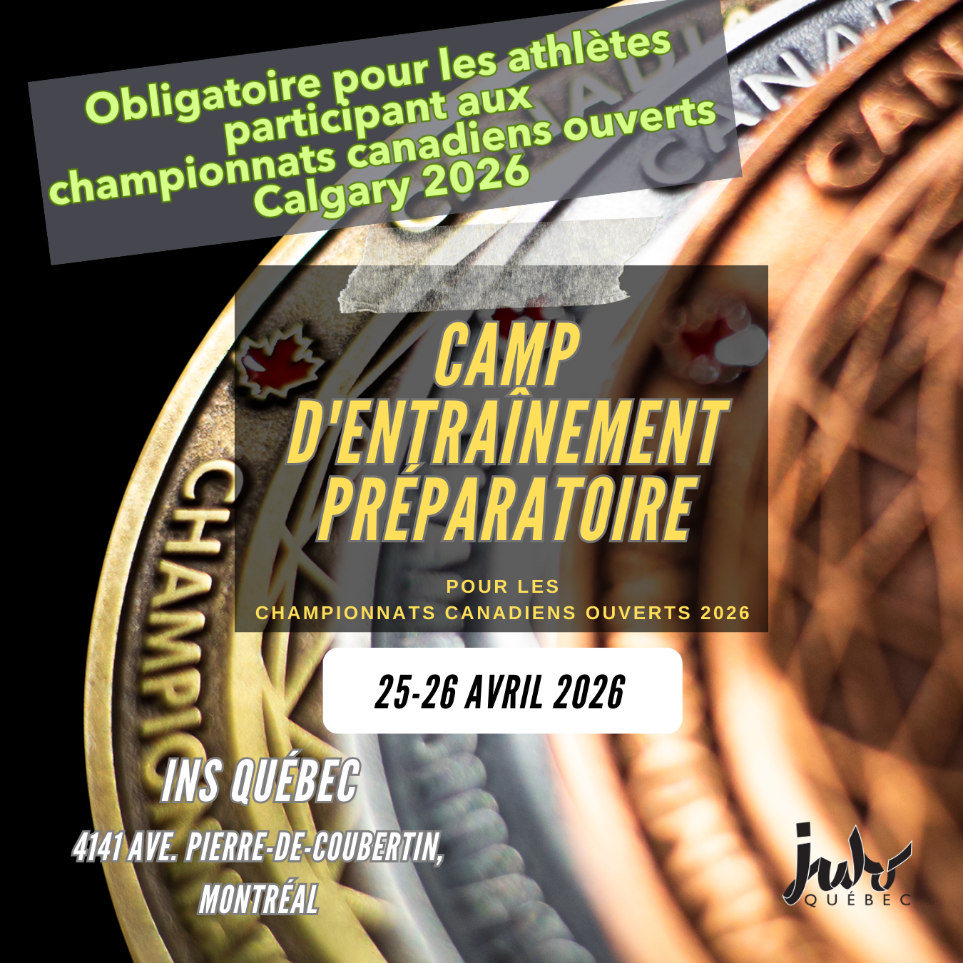 Camp d'entraînement préparatoire aux canadiens 2026 (Montréal)